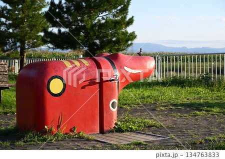 赤べこ公園（福島県会津若松市） 134763833