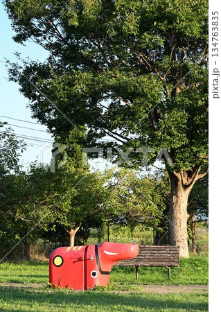 赤べこ公園（福島県会津若松市） 134763835