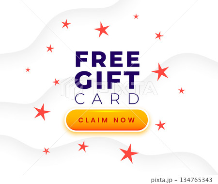claim now instant free gift card offer template 134765343