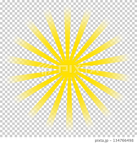 Yellow happy light concentrated line background illustration Yellow happy light concentrated line background illustration 134766498