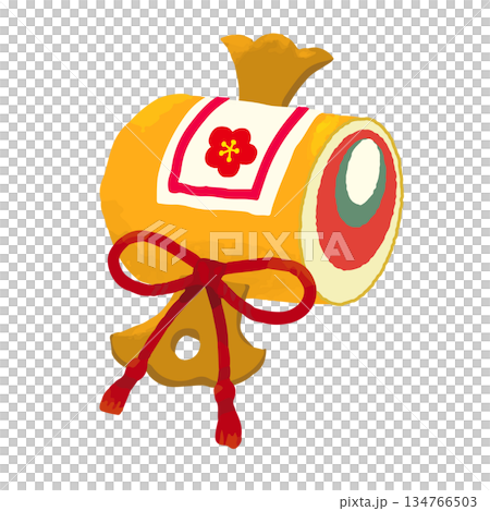 かわいい打ち出の小槌のイラスト かわいい打ち出の小槌のイラスト 134766503