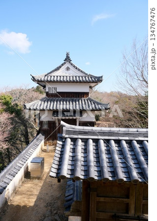 岡山県高梁市_備中松山城二重櫓2_2025年3月 岡山県高梁市_備中松山城二重櫓2_2025年3月 134767476