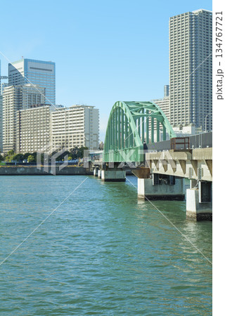 遊歩道となった豊洲「晴海橋梁 (旧晴海鉄道橋) 」 2025年12月 遊歩道となった豊洲「晴海橋梁 (旧晴海鉄道橋) 」 2025年12月 134767721