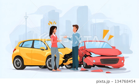 Car insurance simplified claim experience visual Car insurance simplified claim experience visual 134768454