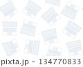 シンプルなノートパソコンのシームレスなベクター背景素材 134770833