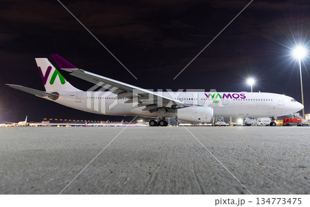 A330 WAMOS 成田空港タキシング 134773475