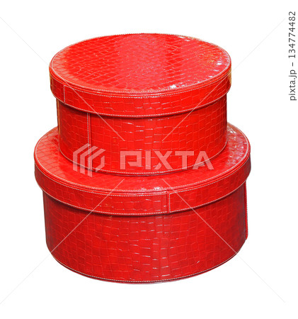 Leather boxes 134774482
