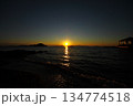 Seaside town of Turgutreis and spectacular sunsets 134774518