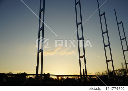 日の出の風景 日の出の風景 134774802