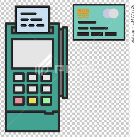 A convenient payment method for paying and settling your purchases with your card A convenient payment method for paying and settling your purchases with your card 134775226
