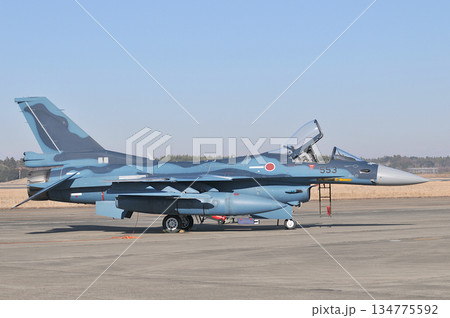 地上のF2戦闘機 134775592