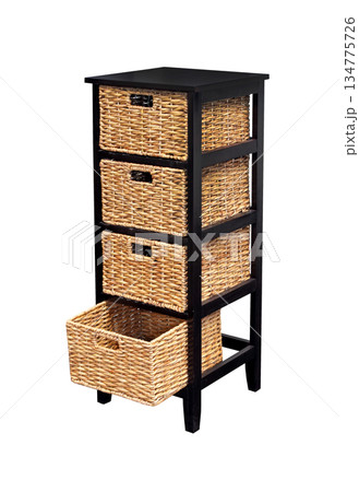 Rattan shelf Rattan shelf 134775726
