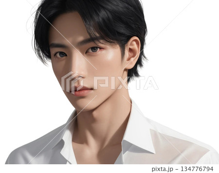 イケメン男性モデル イケメン男性モデル 134776794