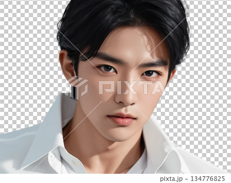 英俊的男模特兒 英俊的男模特兒 134776825