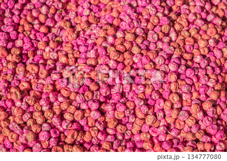 Dry seeds of peas homemade for planting in the garden Dry seeds of peas homemade for planting in the garden 134777080