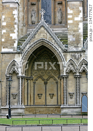 Facade church Facade church 134777627