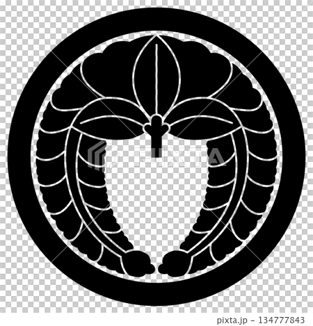 家紋です。丸に下がり藤といいます。 家紋です。丸に下がり藤といいます。 134777843