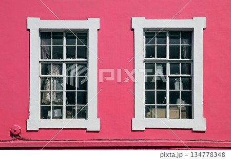 Pink window Pink window 134778348
