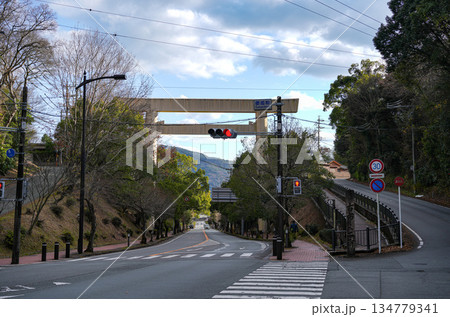 伊勢 御幸道路 鳥居 伊勢 御幸道路 鳥居 134779341