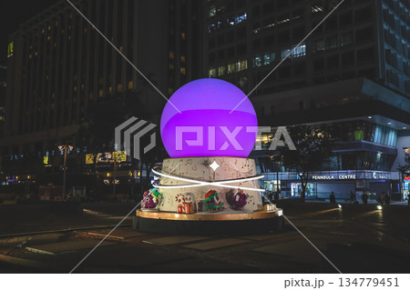 Tsim Sha Tsui East Christmas Decorations Hong Kong Tsim Sha Tsui East Christmas Decorations Hong Kong 134779451