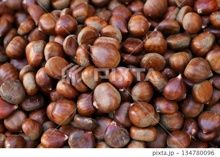 Organic chestnuts Organic chestnuts 134780096
