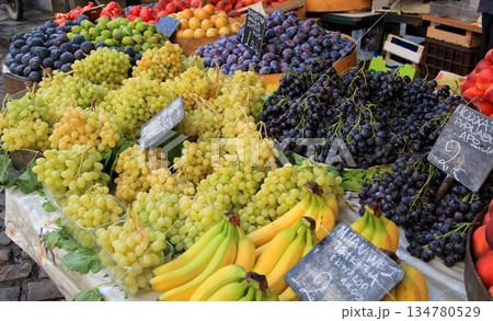 Market stall fruit Market stall fruit 134780529