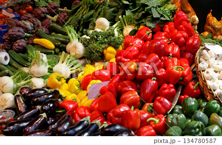 Market pile 134780587