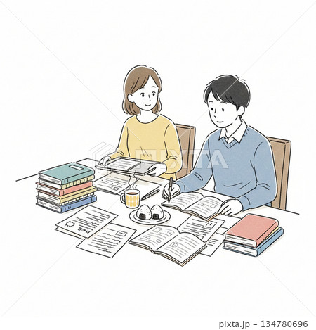 受験勉強 134780696