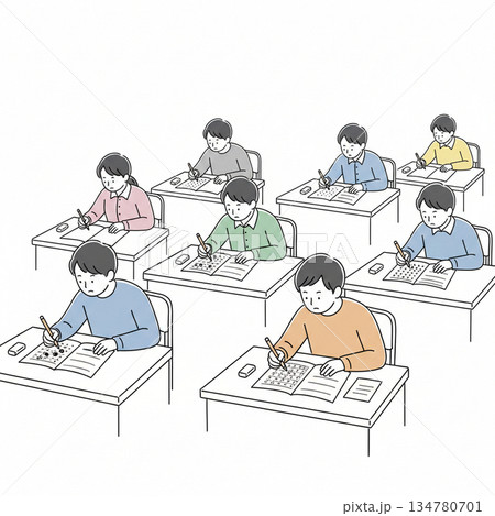 受験勉強 134780701