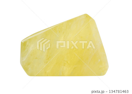 透明背景（png）にシトリンの原石 134781463