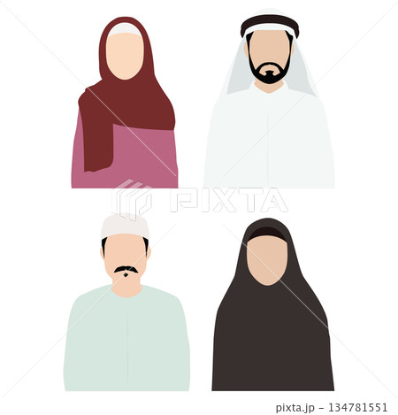 人物シルエット㉗ 134781551