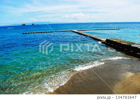 バリ島の青い海 バリ島の青い海 134781647