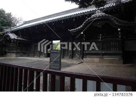 上野公園　旧因州池田屋敷表門黒門 134783376