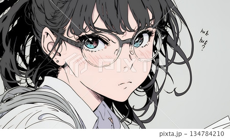 「はぁ？」と呆れた表情をしている女子高生