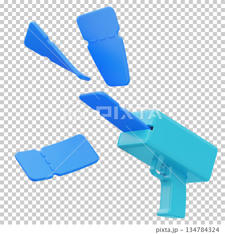 3D Money Gun Shooting Discount Coupons 134784324