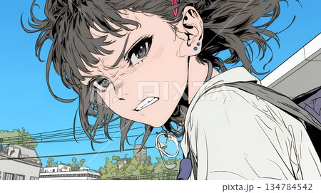 「バカ言ってんじゃないよ」と激怒している女子高生