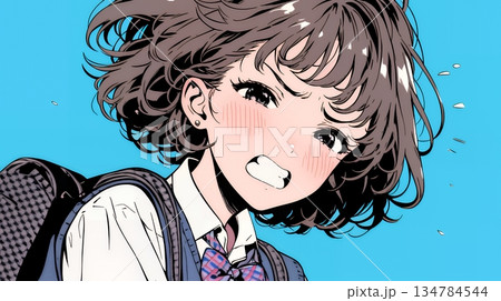 「バカ言ってんじゃないよ」と激怒している女子高生