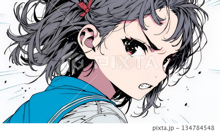 「バカ言ってんじゃないよ」と激怒している女子高生