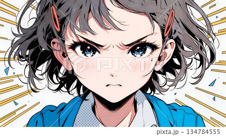 「バカ言ってんじゃないよ」と激怒している女子高生