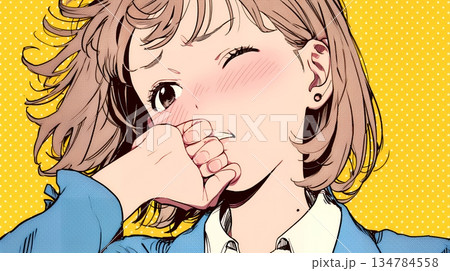 「バカ言ってんじゃないよ」と激怒している女子高生