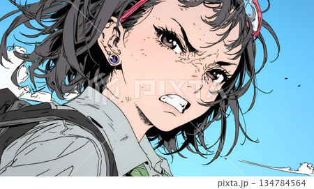 「バカ言ってんじゃないよ」と激怒している女子高生