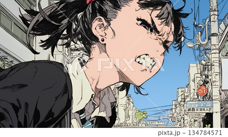 「バカ言ってんじゃないよ」と激怒している女子高生