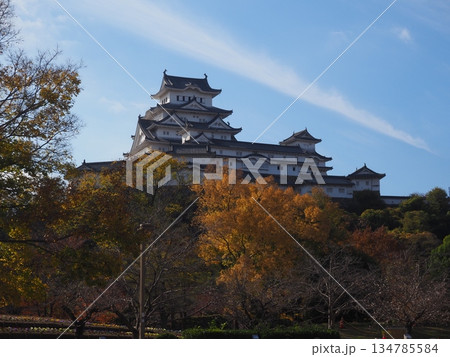 秋の姫路城 秋の姫路城 134785584