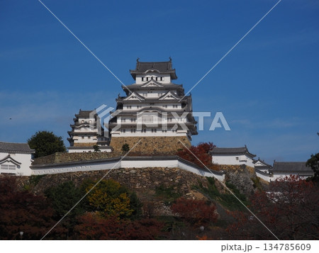 秋の姫路城 秋の姫路城 134785609