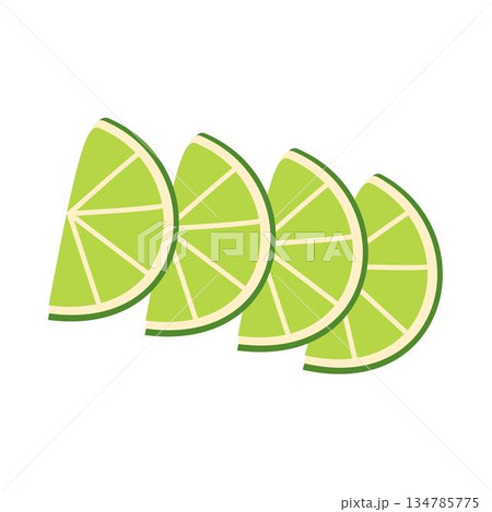 Lime Fruit Slice for Summer Drink 134785775