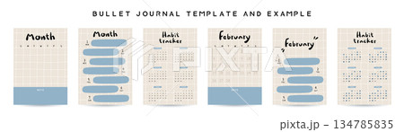 こよみ カレンダー 図解 134785835