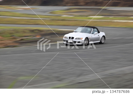 大牟田市　レース場　ジムカーナ、 134787686