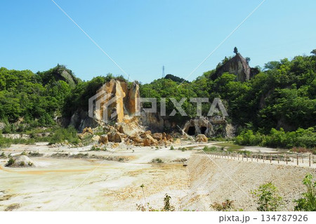 有田焼 泉山磁石場(日本磁器発祥の地)有田陶器市 有田焼 泉山磁石場(日本磁器発祥の地)有田陶器市 134787926