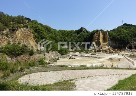 有田焼 泉山磁石場(日本磁器発祥の地)有田陶器市 有田焼 泉山磁石場(日本磁器発祥の地)有田陶器市 134787938