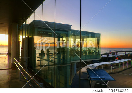 海の見える駅・日立駅・朝日（茨城県・日立市） 134788220